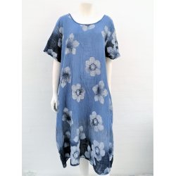 Blomstret Kjole