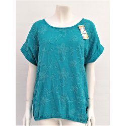 Bluse med Bindebnd i Bunden