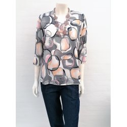 Bluse Med Trekvartrmer