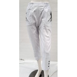 Stumpebuks med strk - Hvid