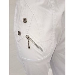 Stumpebuks med strk - Hvid