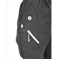 Stumpebuks med strk - Sort