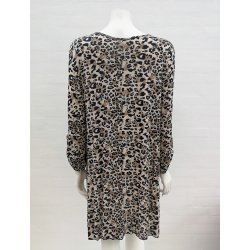 Tunika Med Leopardprint