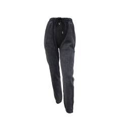 Sweatpants med Denim Look