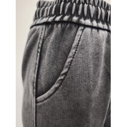 Sweatpants med Denim Look