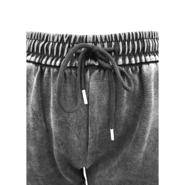 Sweatpants med Denim Look
