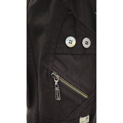 Bukser Med Superstretch Og High Waist Mrke Brun